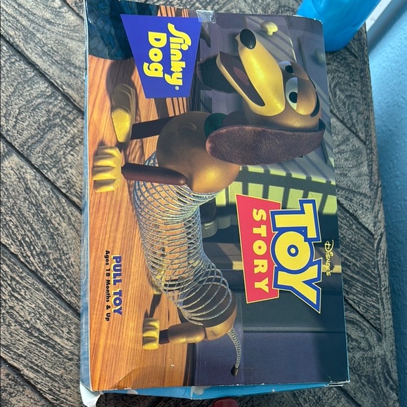 Rare Vintage Toy Story Slinky Dog Pull Toy – James Industries (Item No. 225000) - Picture 4 of 5